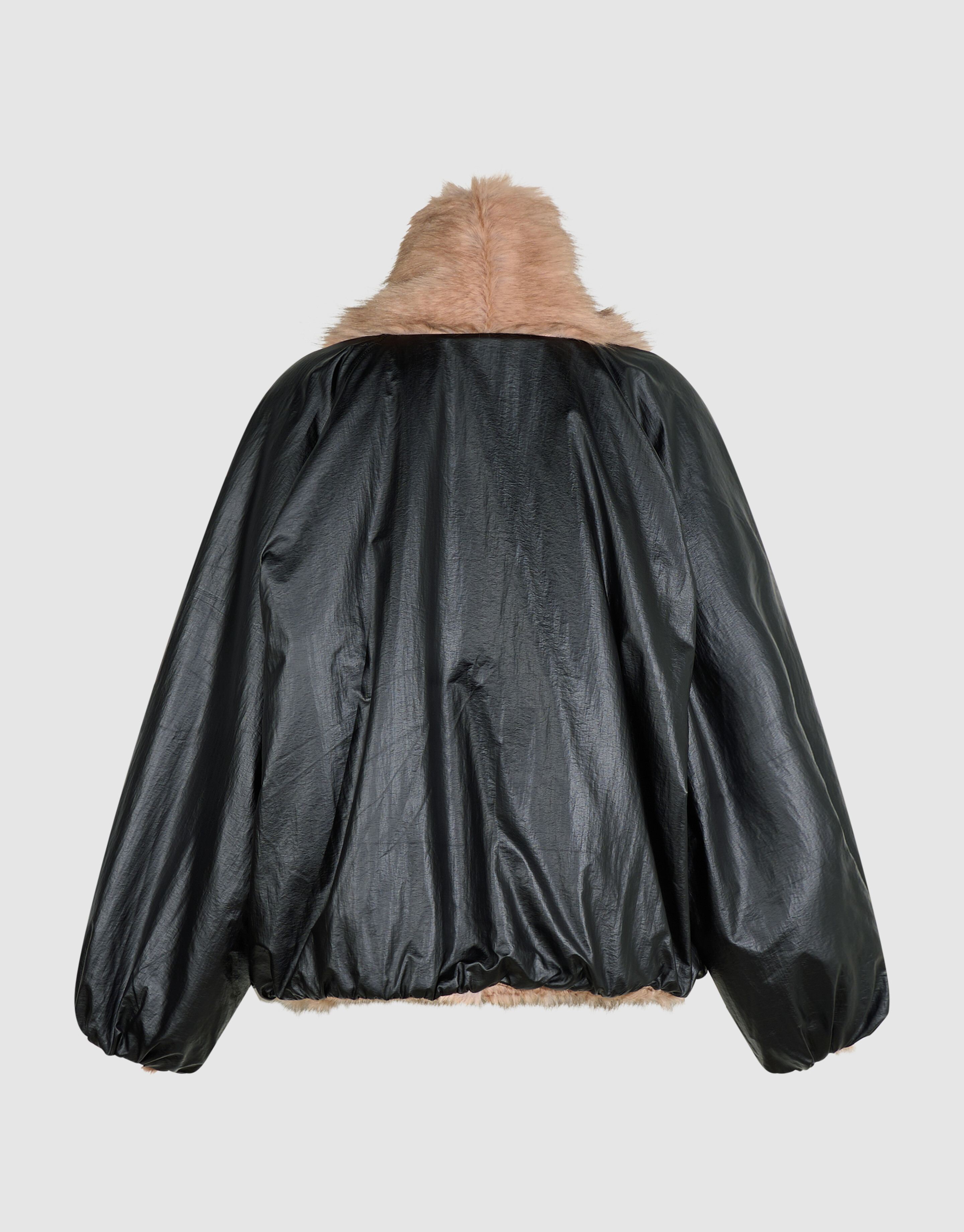Reversible Nylon Faux Fur Jack Zwart By Anna SHOEBY WOMEN