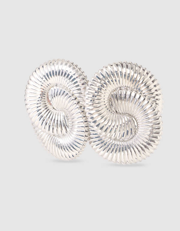 Spiral Oorbellen Zilver SHOEBY ACCESSOIRES