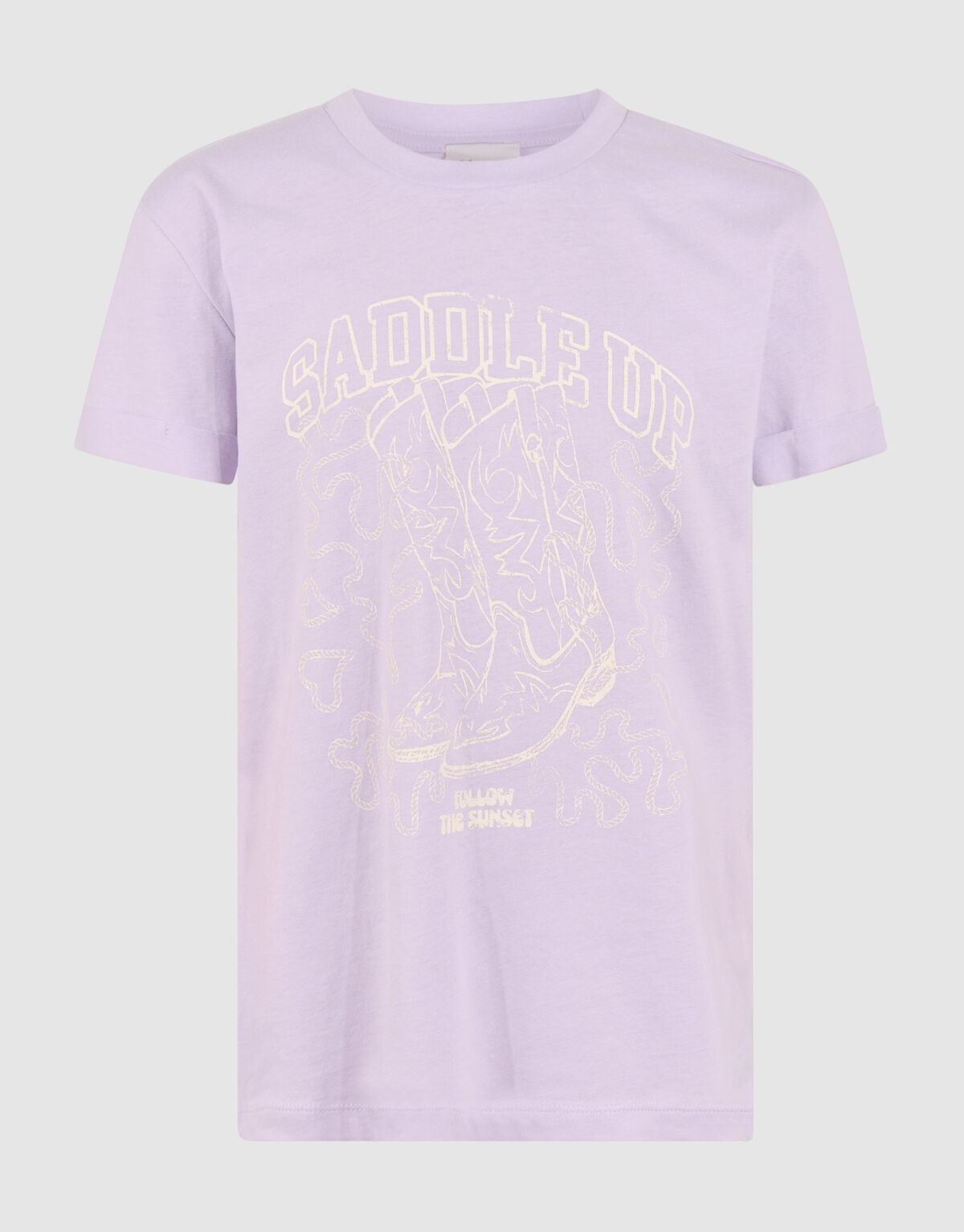 Artwork T-shirt Lichtpaars SHOEBY GIRLS