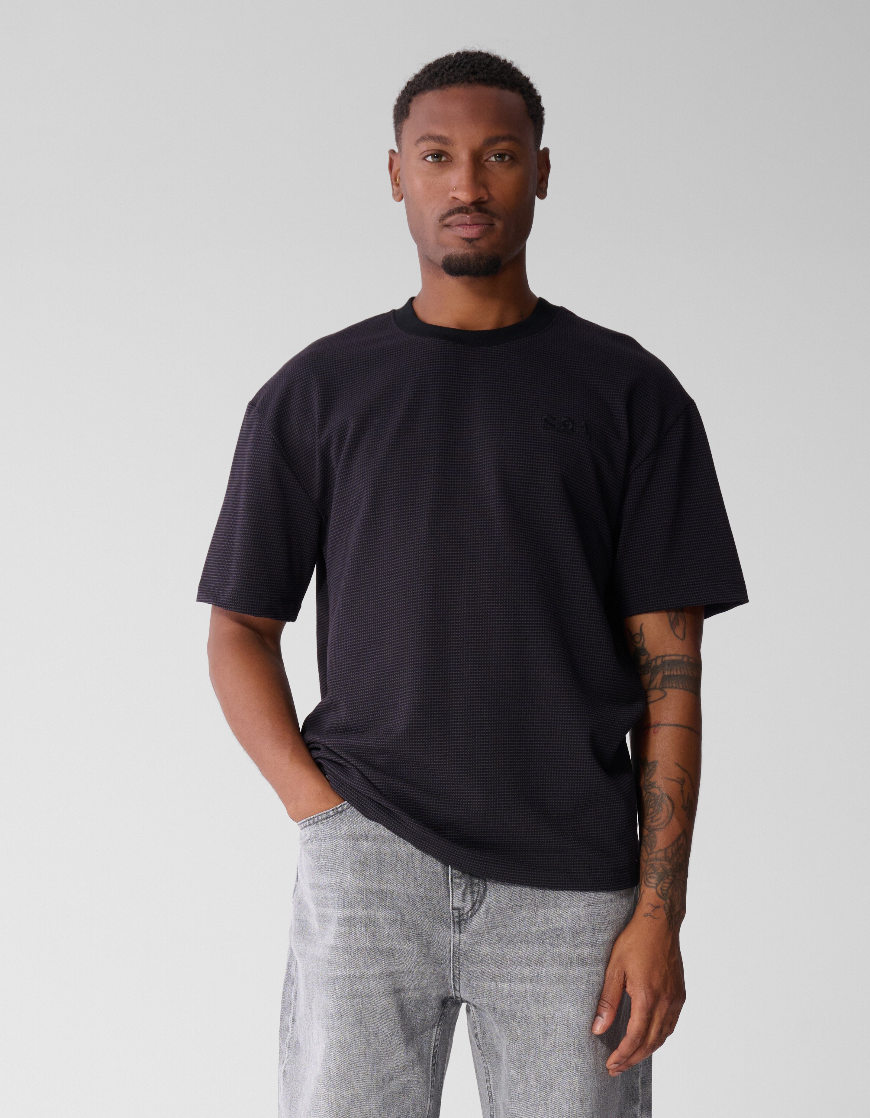 Honeycomb T-shirt Paars SHOEBY MEN