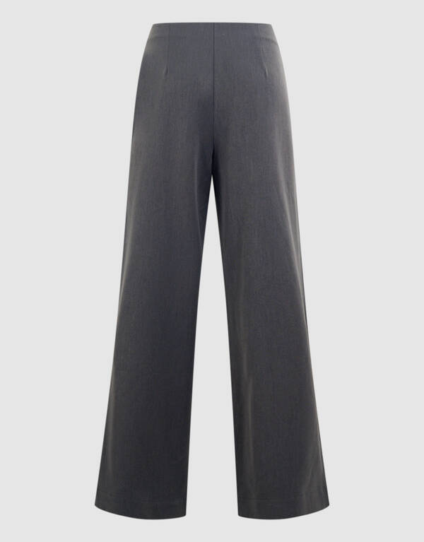 Wide Leg Pantalon Donkergrijs By Mieke SHOEBY WOMEN