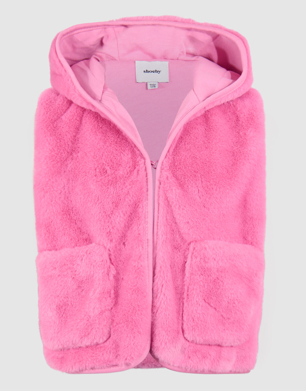Fur Gilet Roze SHOEBY GIRLS