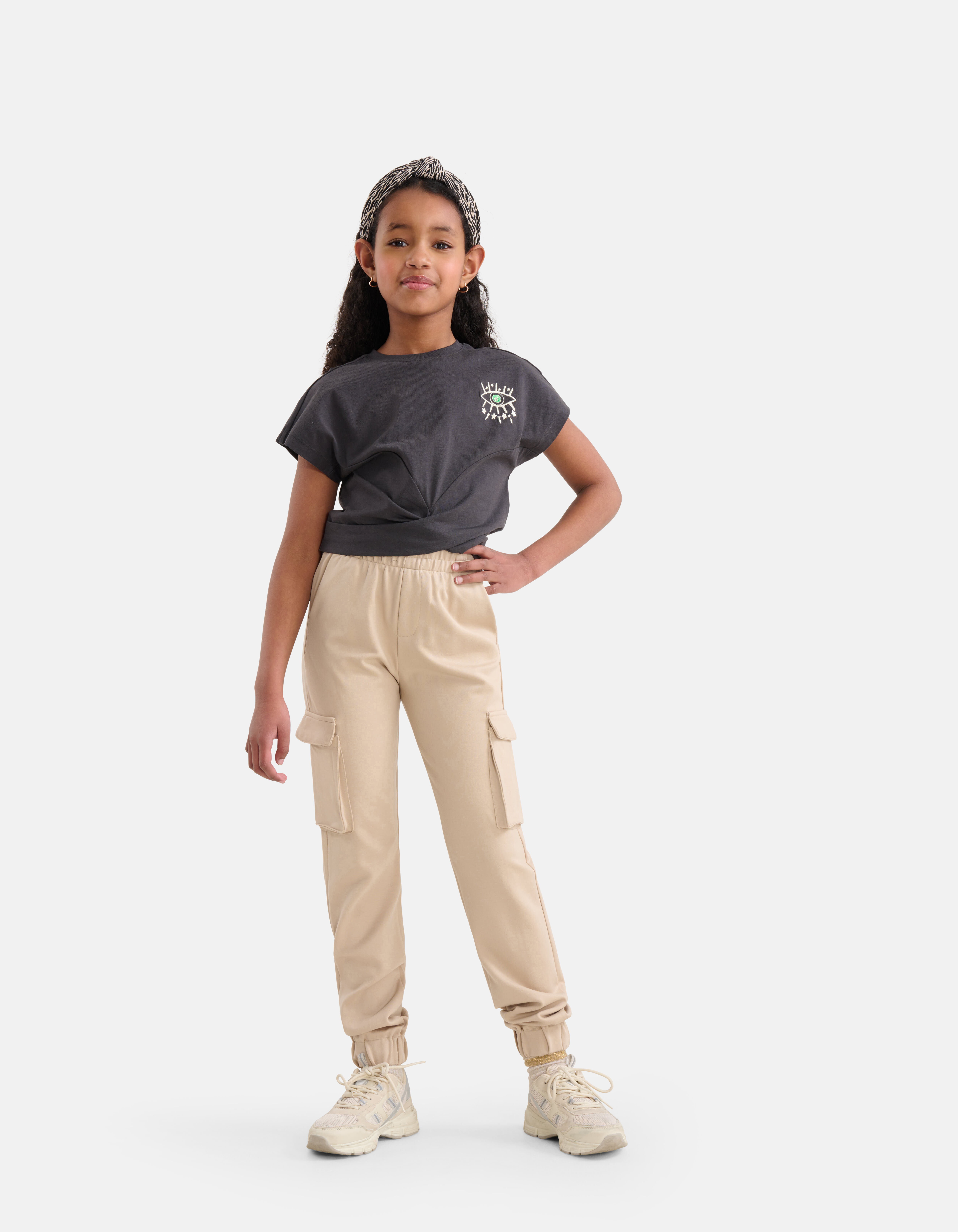 Cargo Jogger Beige Shoeby