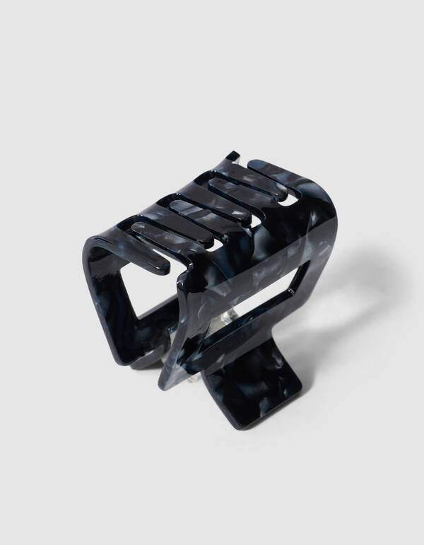 Square Haarklem Zwart SHOEBY ACCESSOIRES