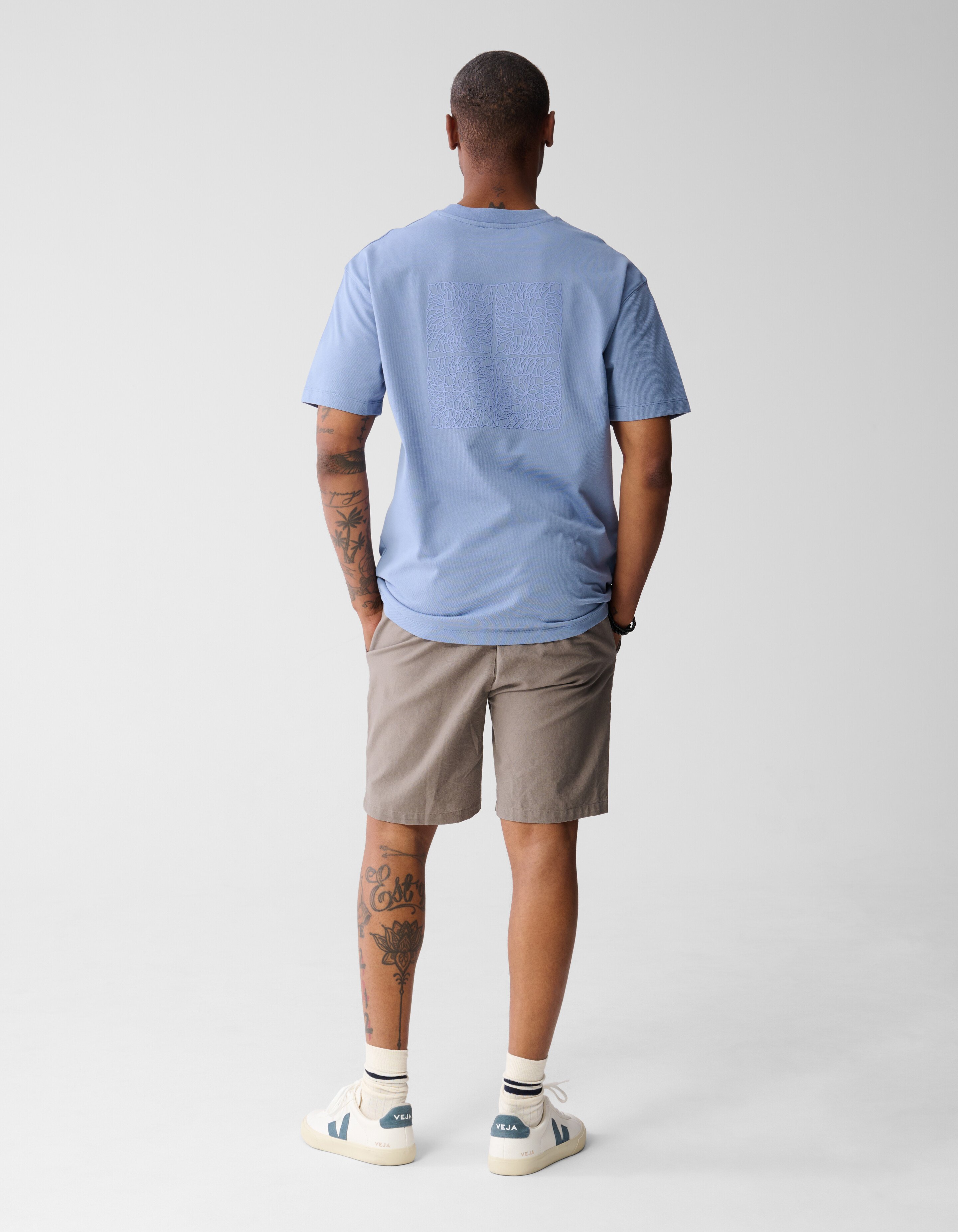 Linnen Short Lichtbruin SHOEBY MEN