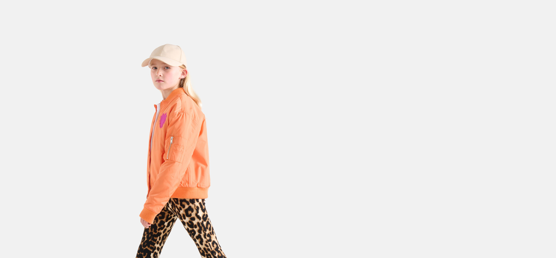 Bomber Jack Oranje SHOEBY GIRLS