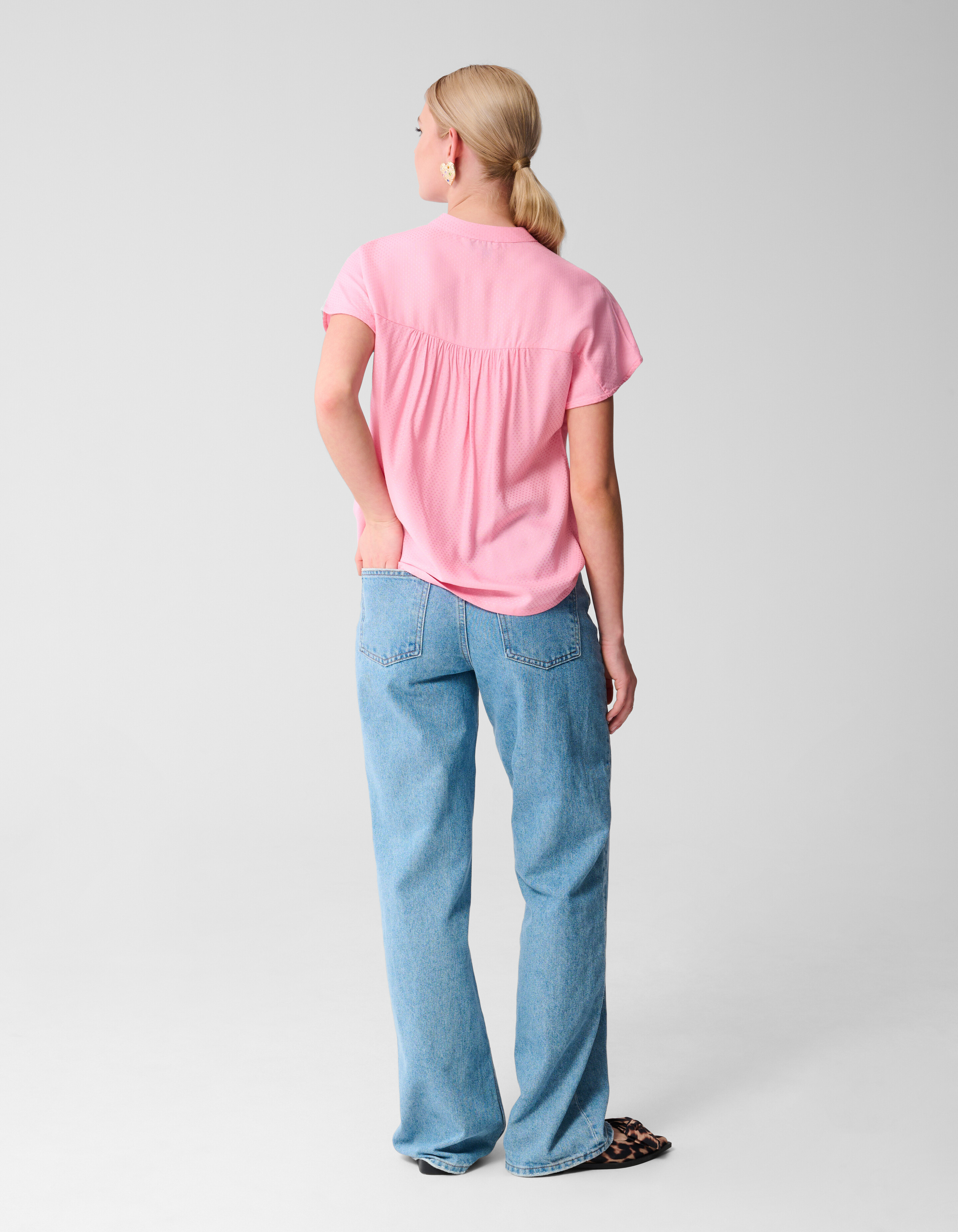 Structuur Top Roze SHOEBY WOMEN