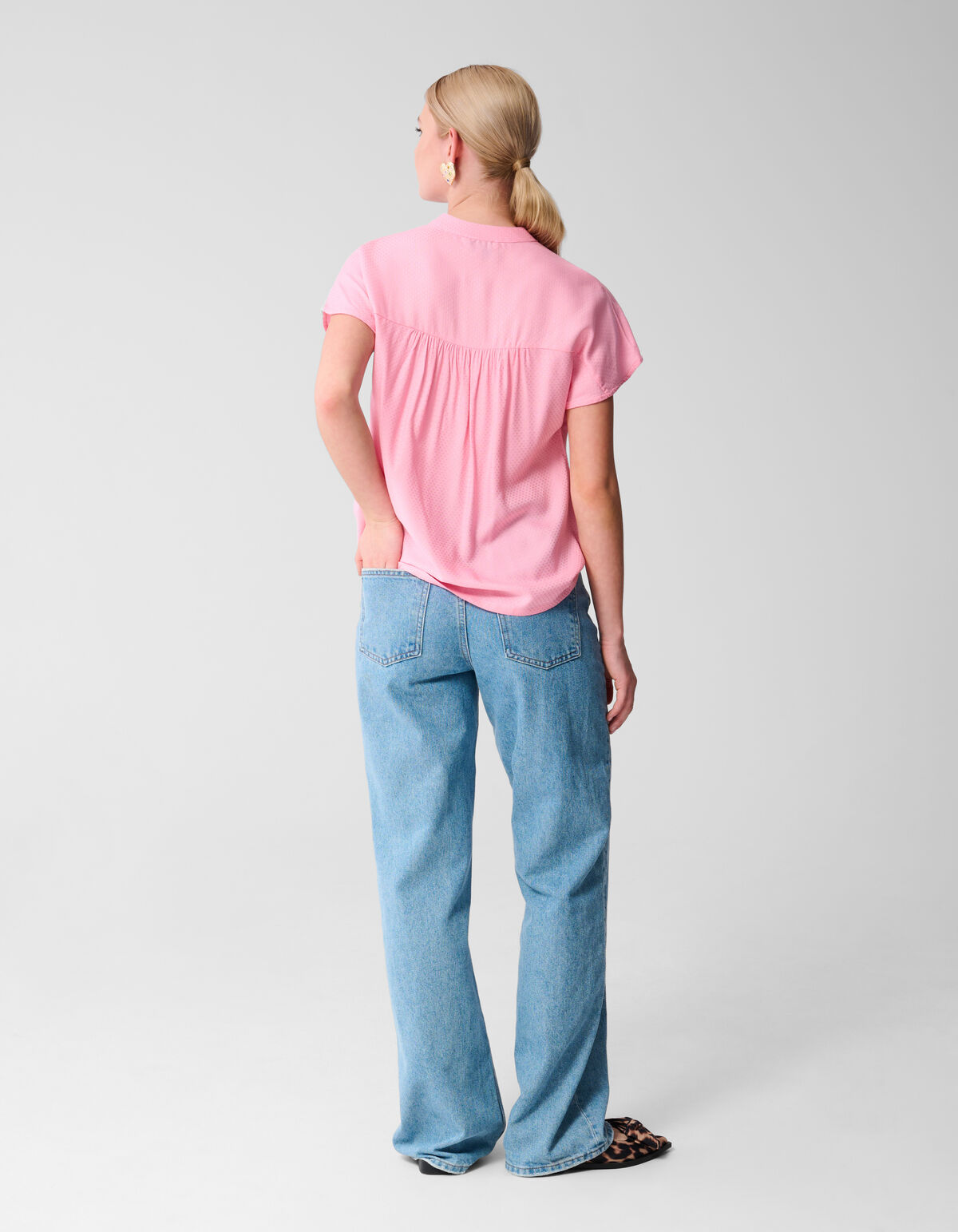 Structuur Top Roze SHOEBY WOMEN