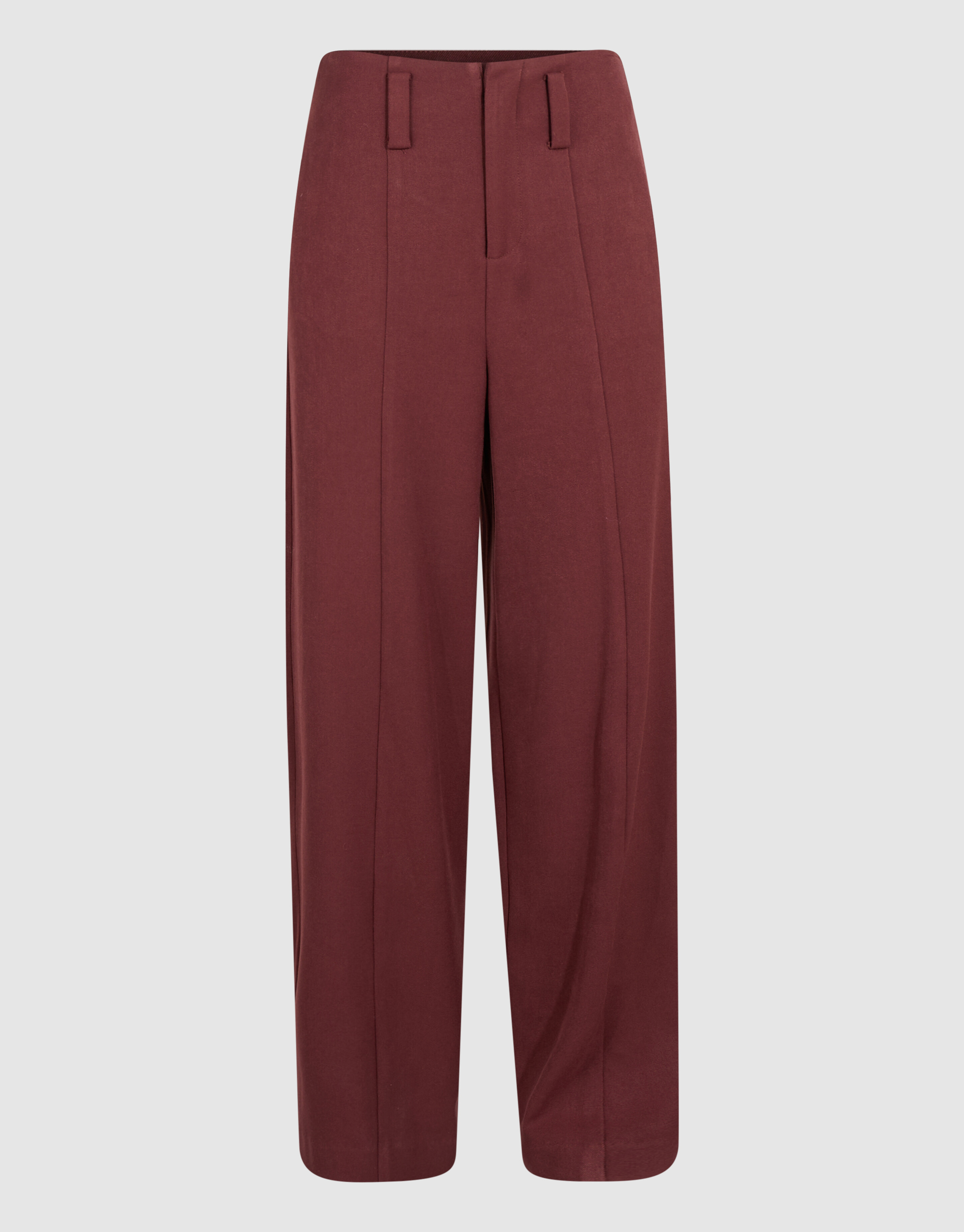 Wide Leg Fit Broek Donkerrood By Mieke SHOEBY WOMEN