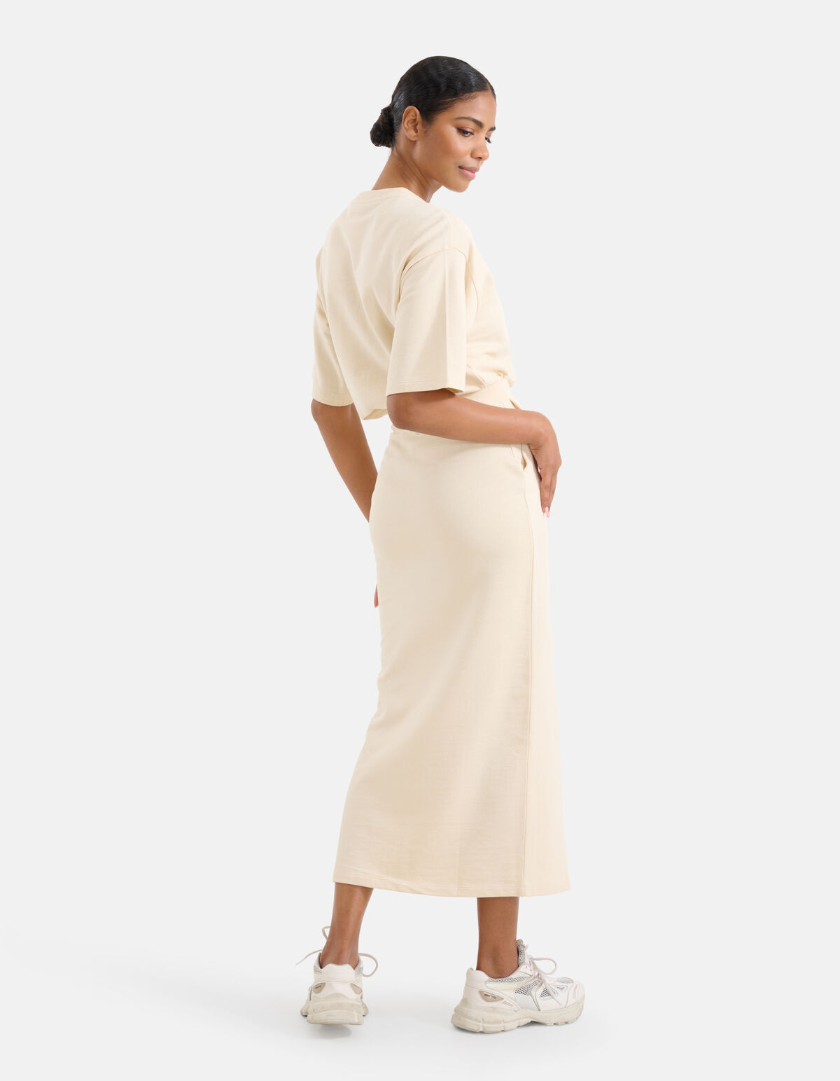 Sweat Rok Gebroken Wit SHOEBY WOMEN