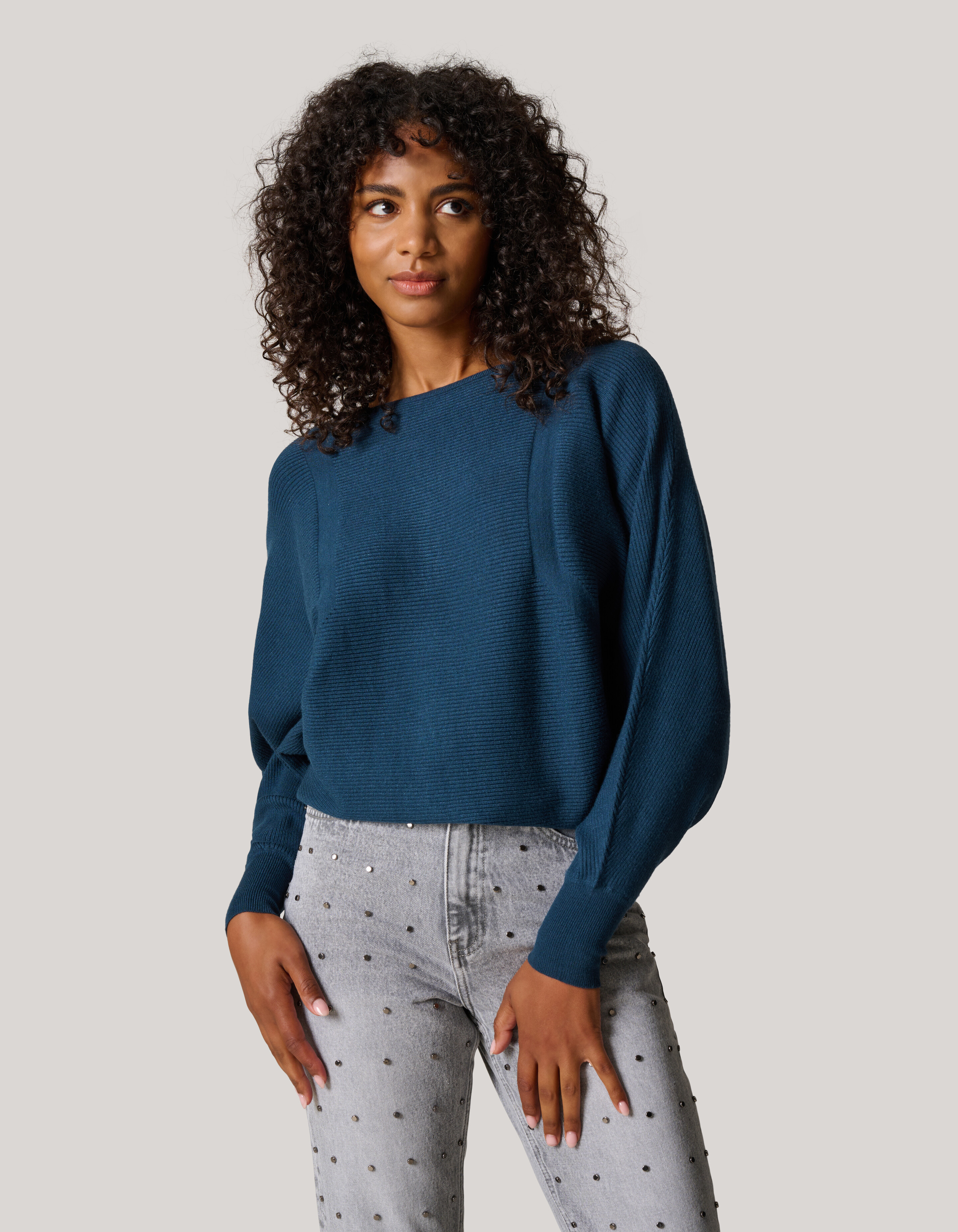 Oversized Trui Blauw SHOEBY WOMEN