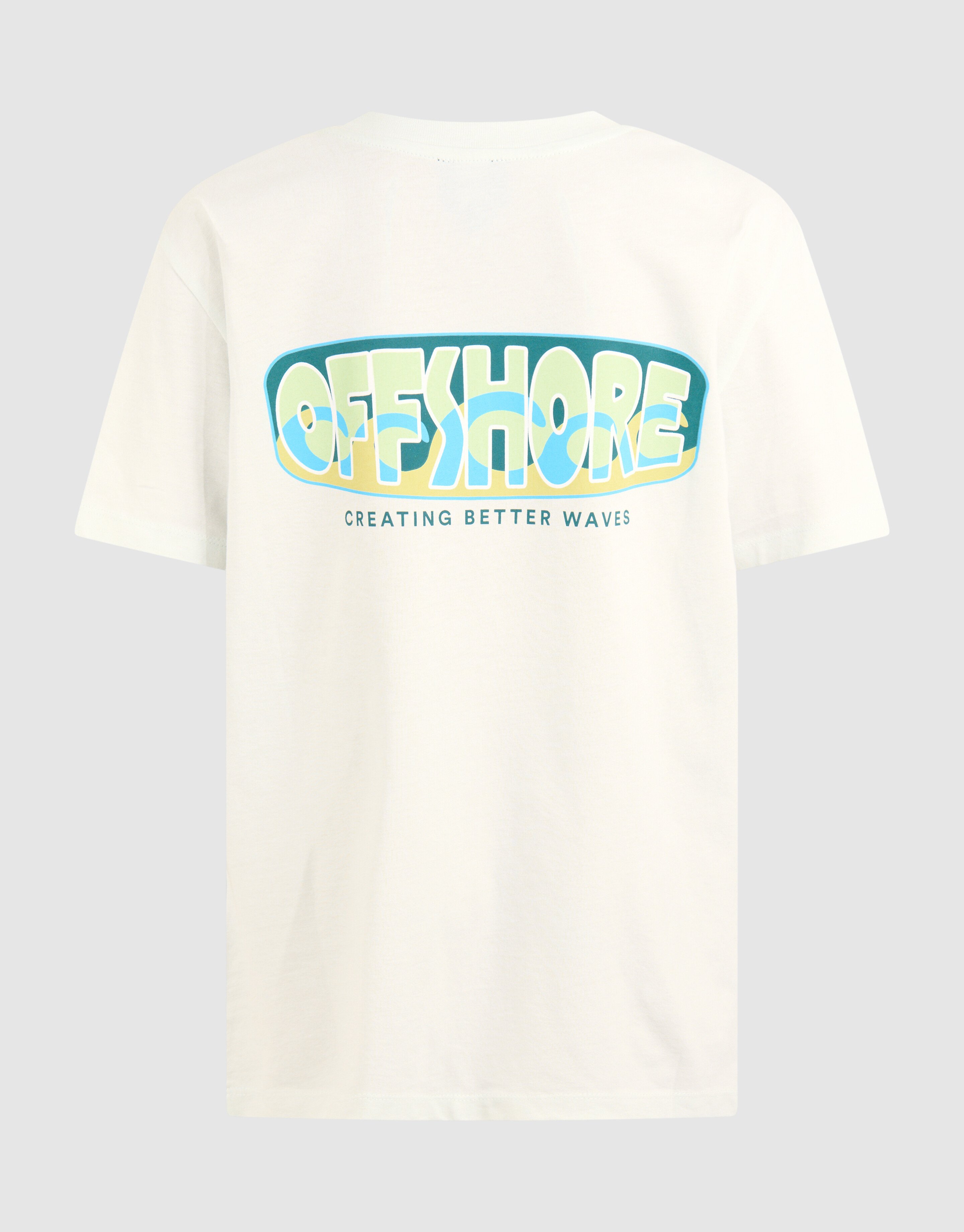 Offshore Artwork T-shirt Gebroken Wit SHOEBY BOYS