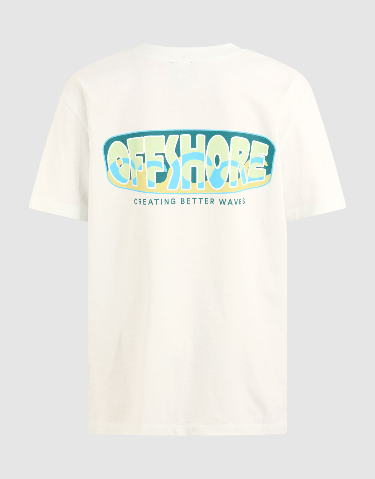 Offshore Artwork T-shirt Gebroken Wit SHOEBY BOYS