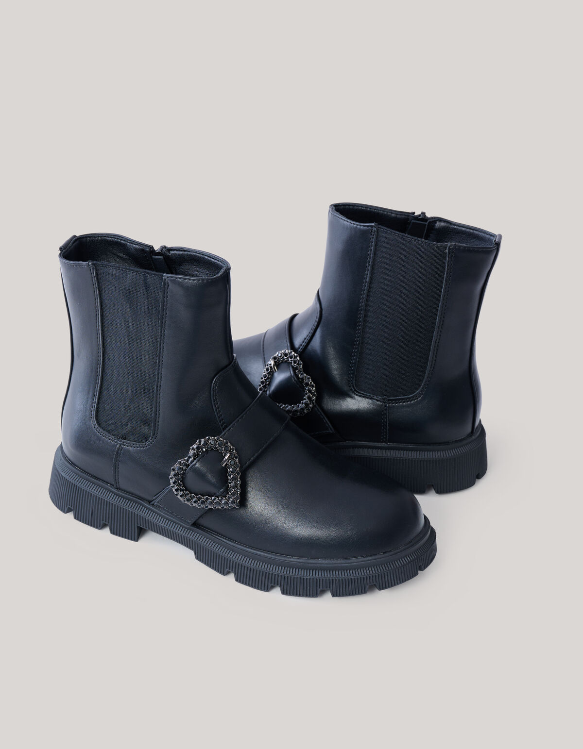 Heart Laarzen Zwart SHOEBY SHOES