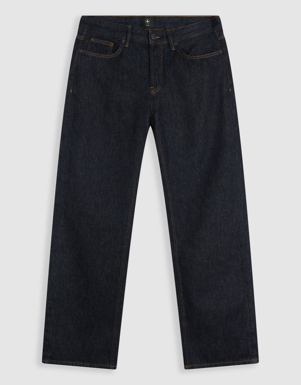 Relaxed Fit Jeans Donkerblauw SHOEBY MEN