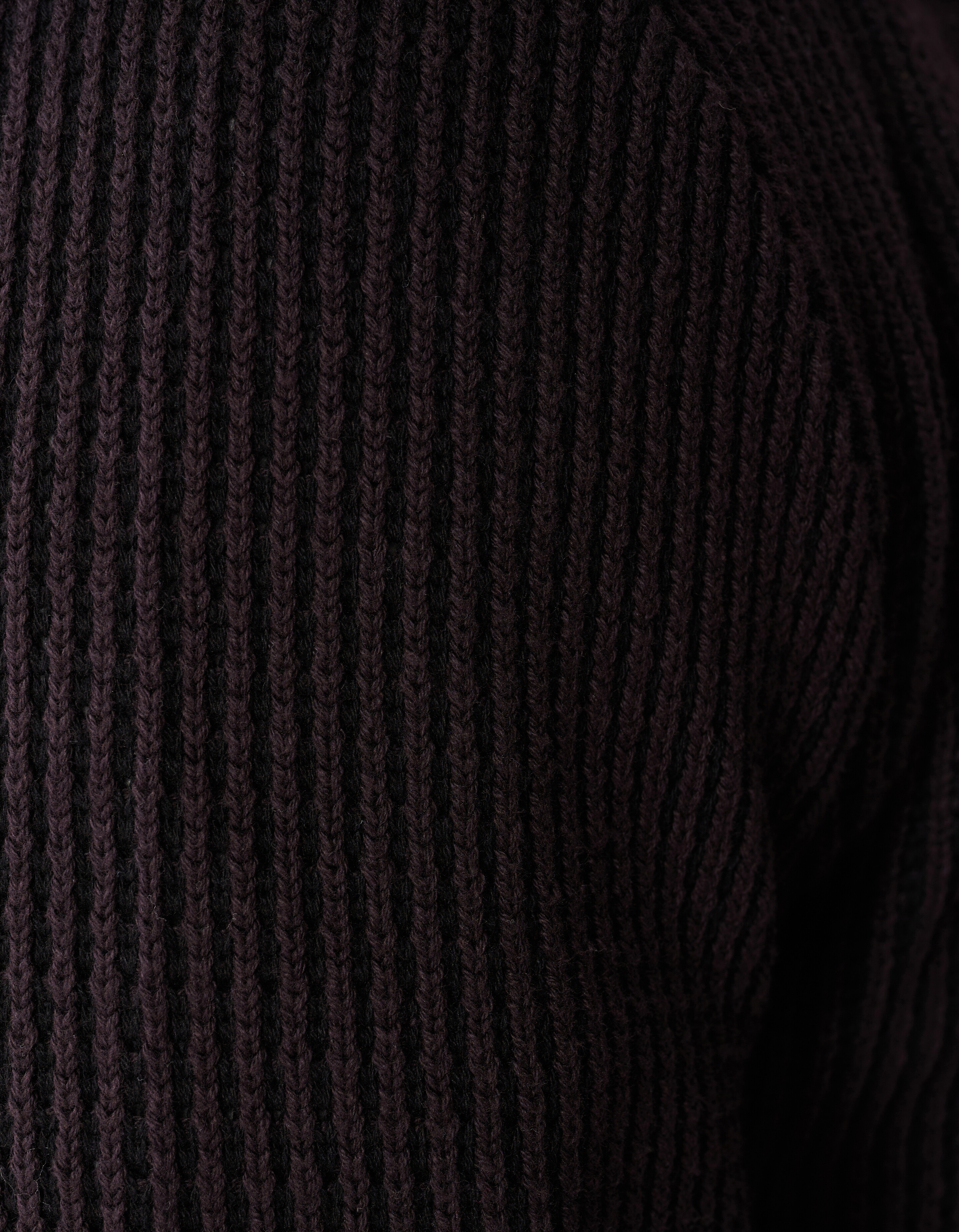 Plaited Gebreide Trui Donkerbruin SHOEBY MEN