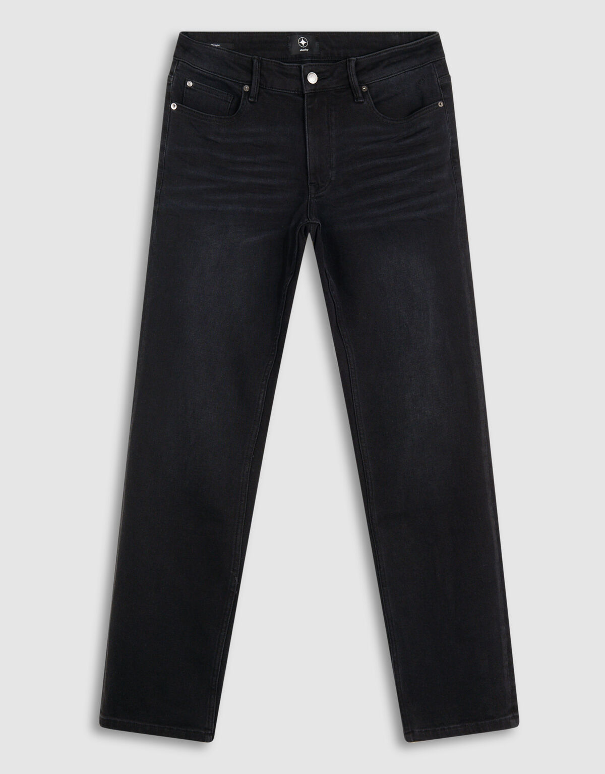 Straight Fit Jeans Donkergrijs L32 SHOEBY MEN