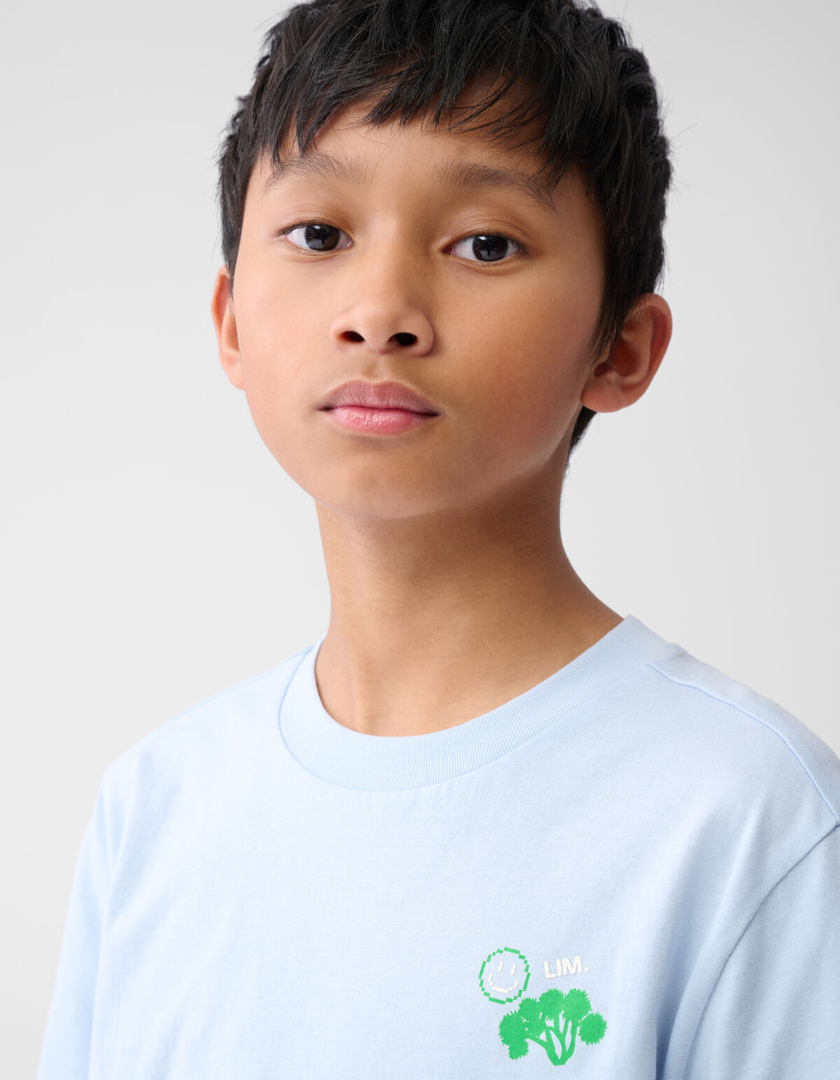 Artwork T-shirt Lichtblauw SHOEBY BOYS