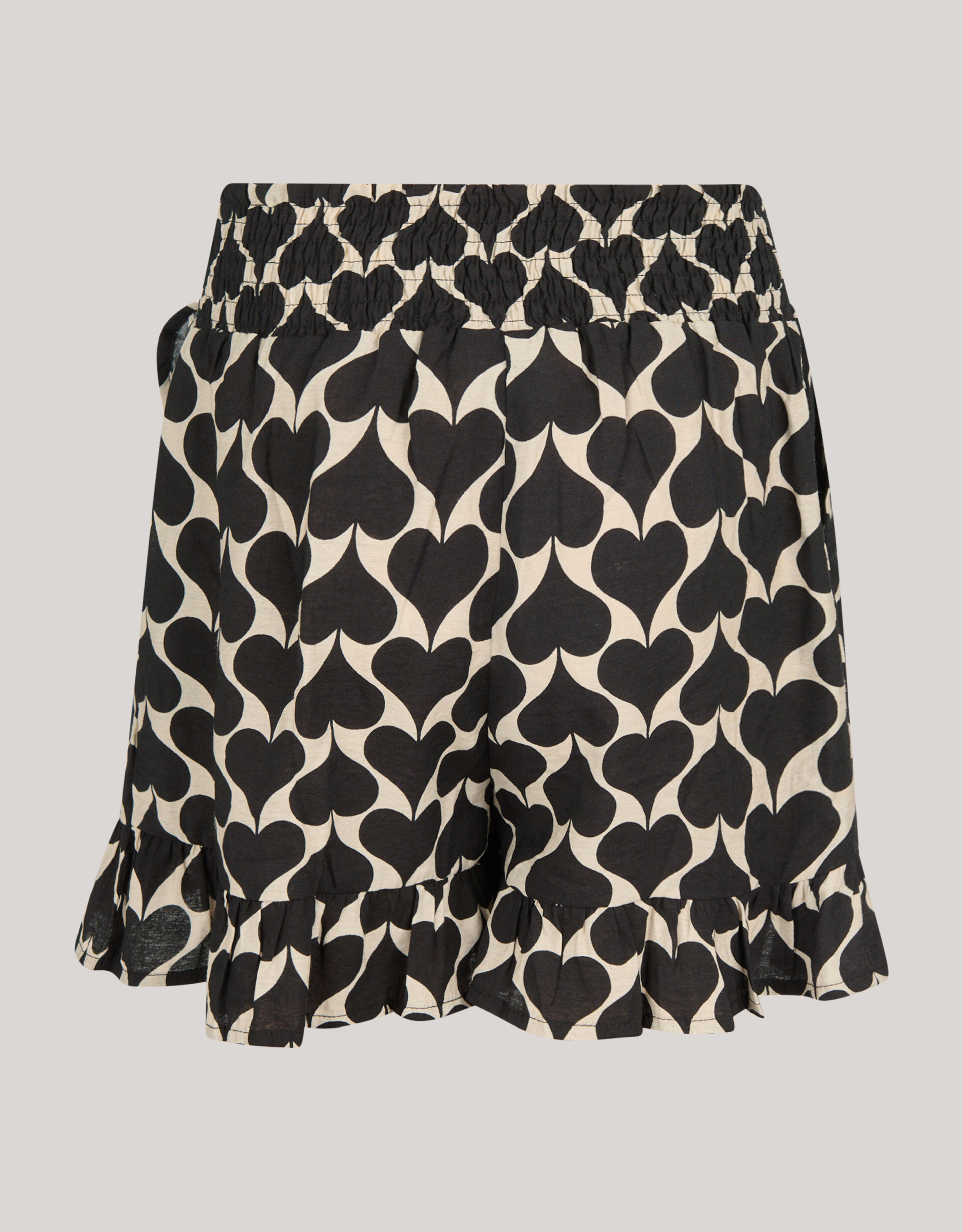 Printed Skort Zwart/Wit SHOEBY GIRLS