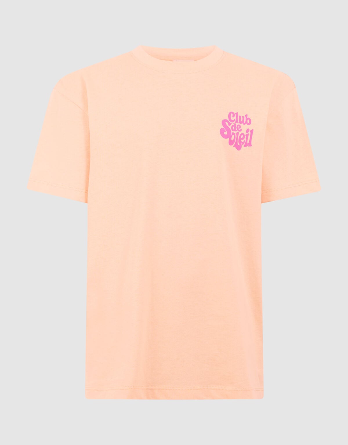 Club De Soleil Artwork T-shirt Lichtoranje SHOEBY GIRLS
