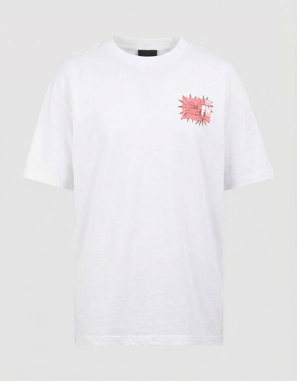 Limonata Artwork T-shirt Wit SHOEBY BOYS