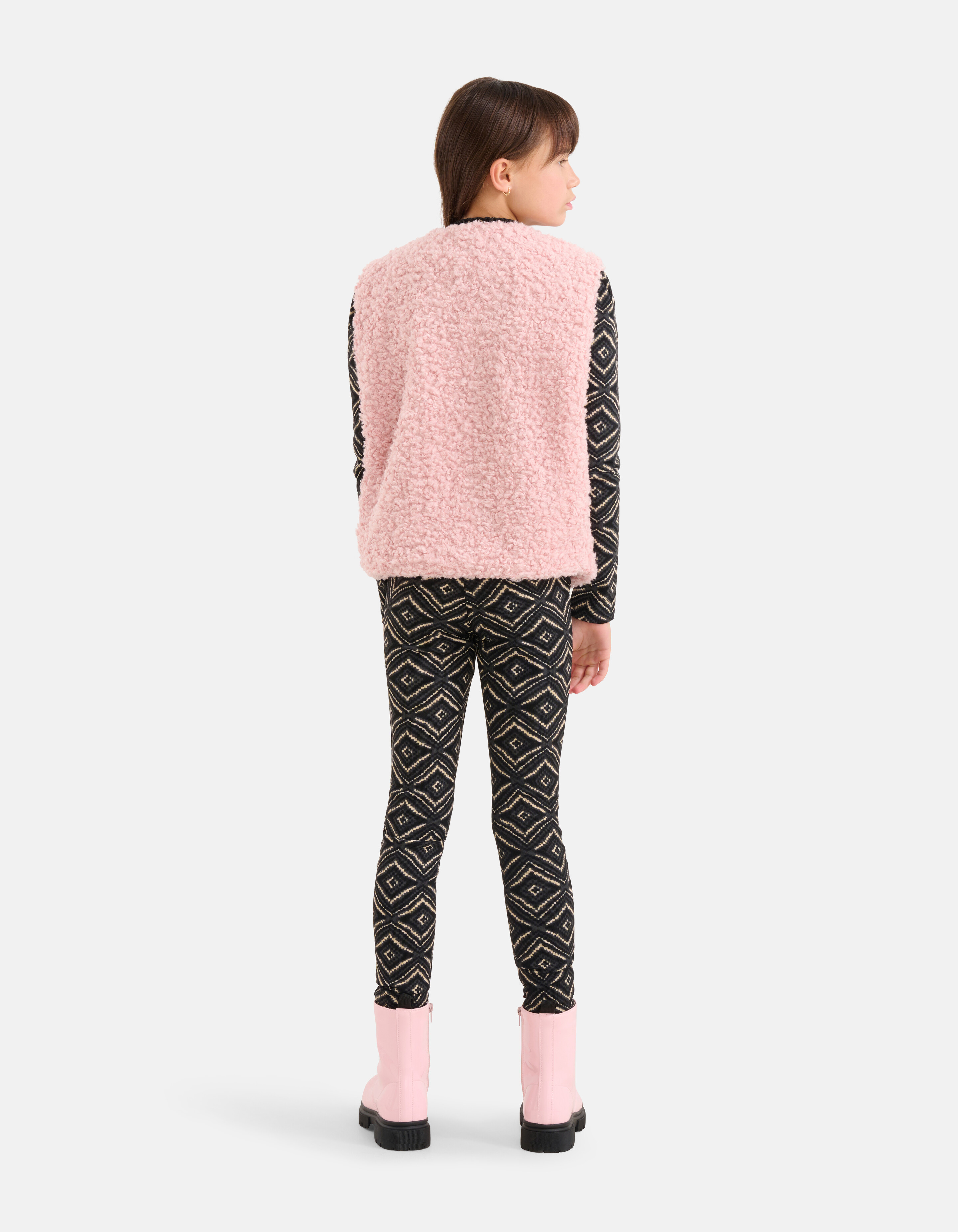 Teddy Gilet Lichtroze SHOEBY GIRLS