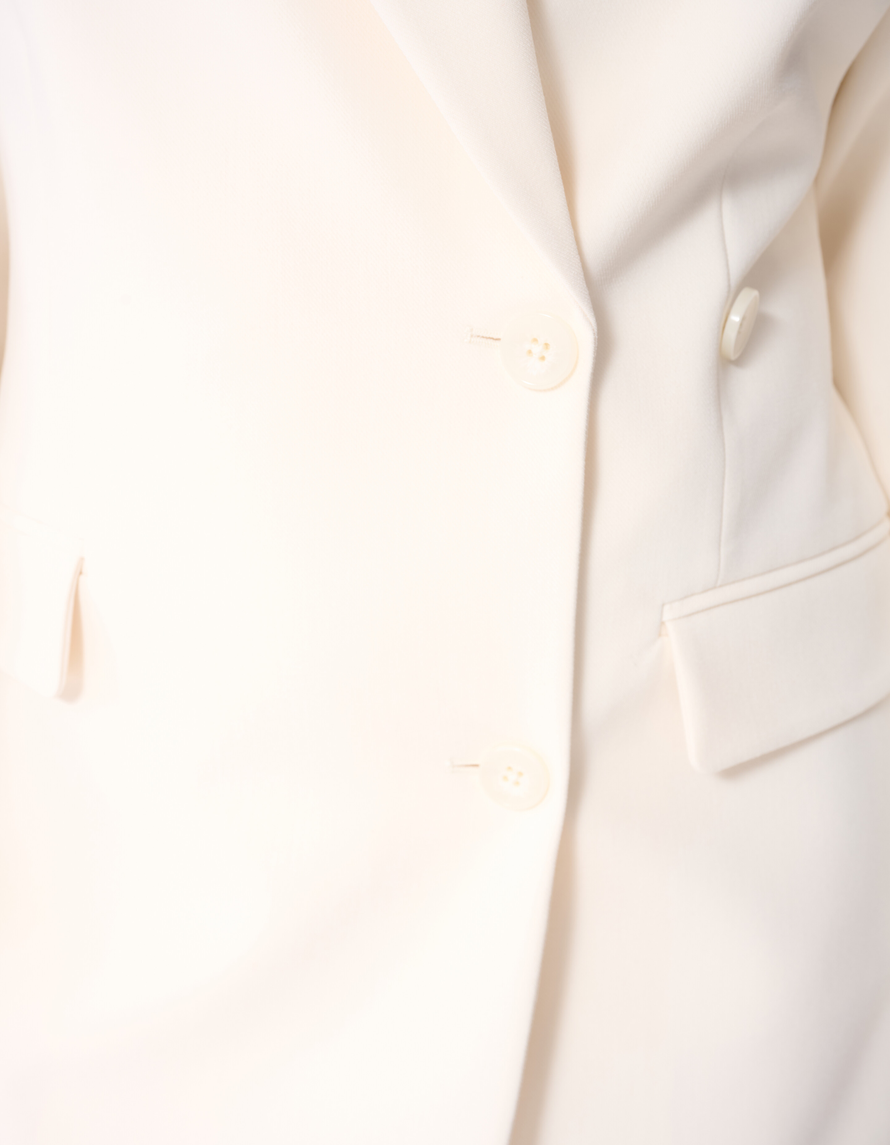 Blazer Mini Jurk Gebroken Wit SHOEBY WOMEN