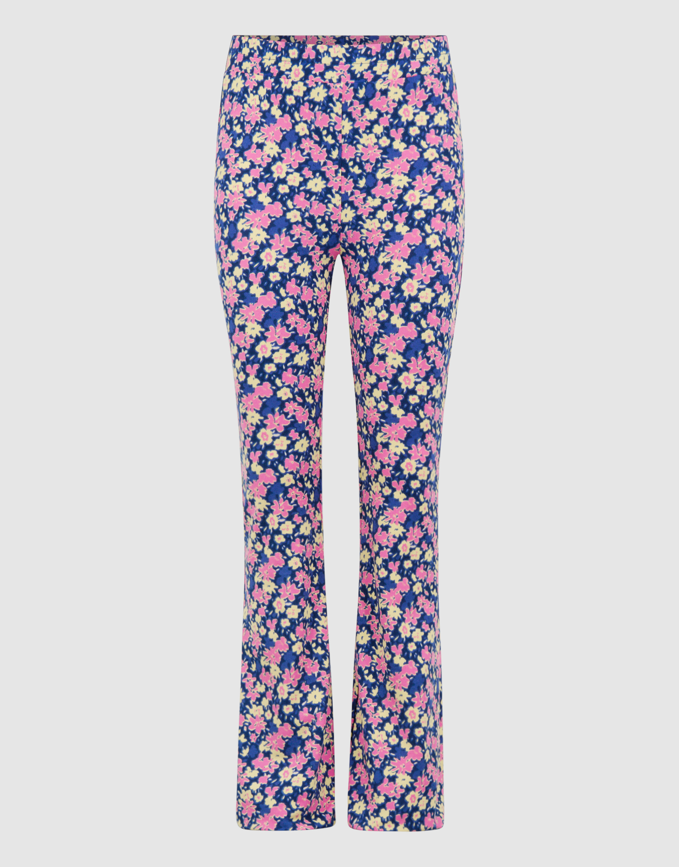 Flower Flared Fit Broek Donkerblauw/Roze SHOEBY GIRLS