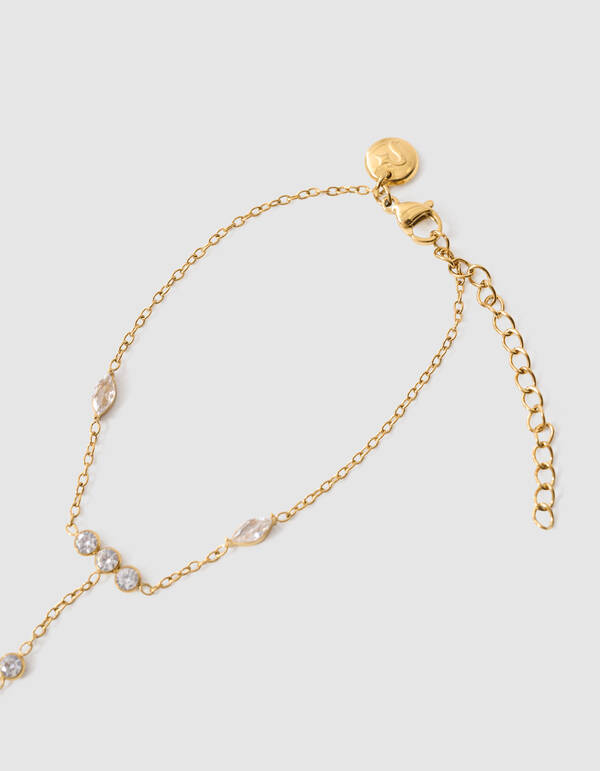Hand Chain Goud By Monica SHOEBY ACCESSOIRES