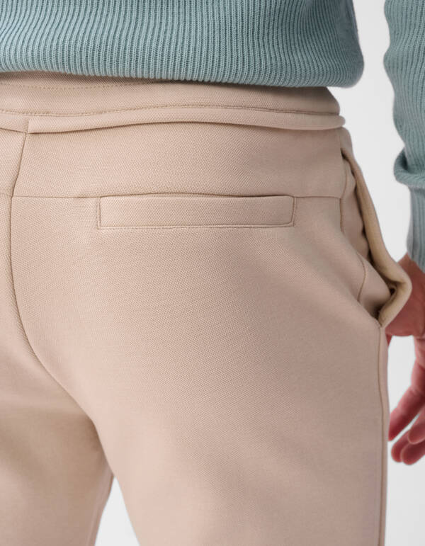 Pique Broek Beige SHOEBY MEN