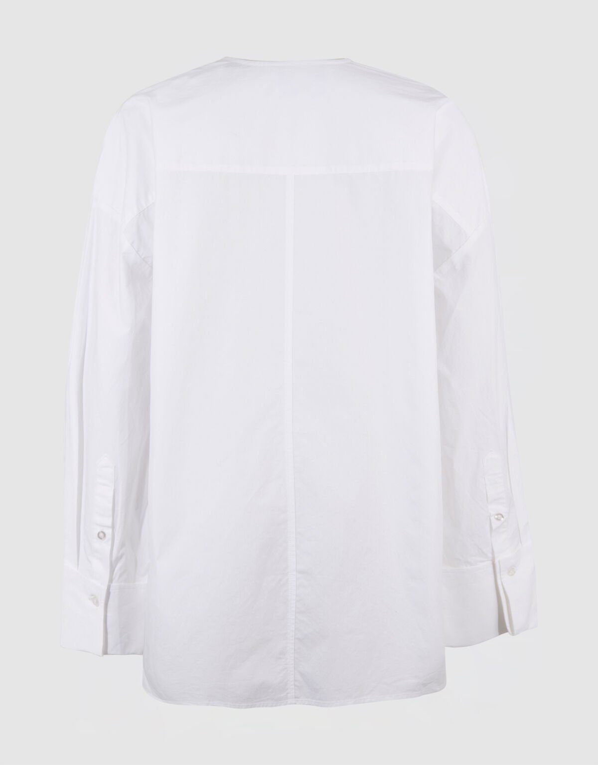 Oversized Collarless Blouse Wit By Lonneke SHOEBY WOMEN