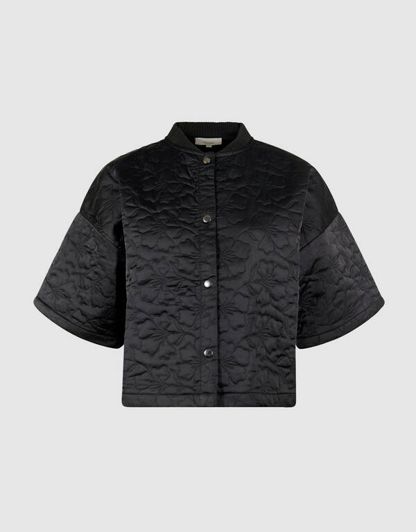 Short Sleeve Embroidery Bomber Jack Zwart SHOEBY WOMEN