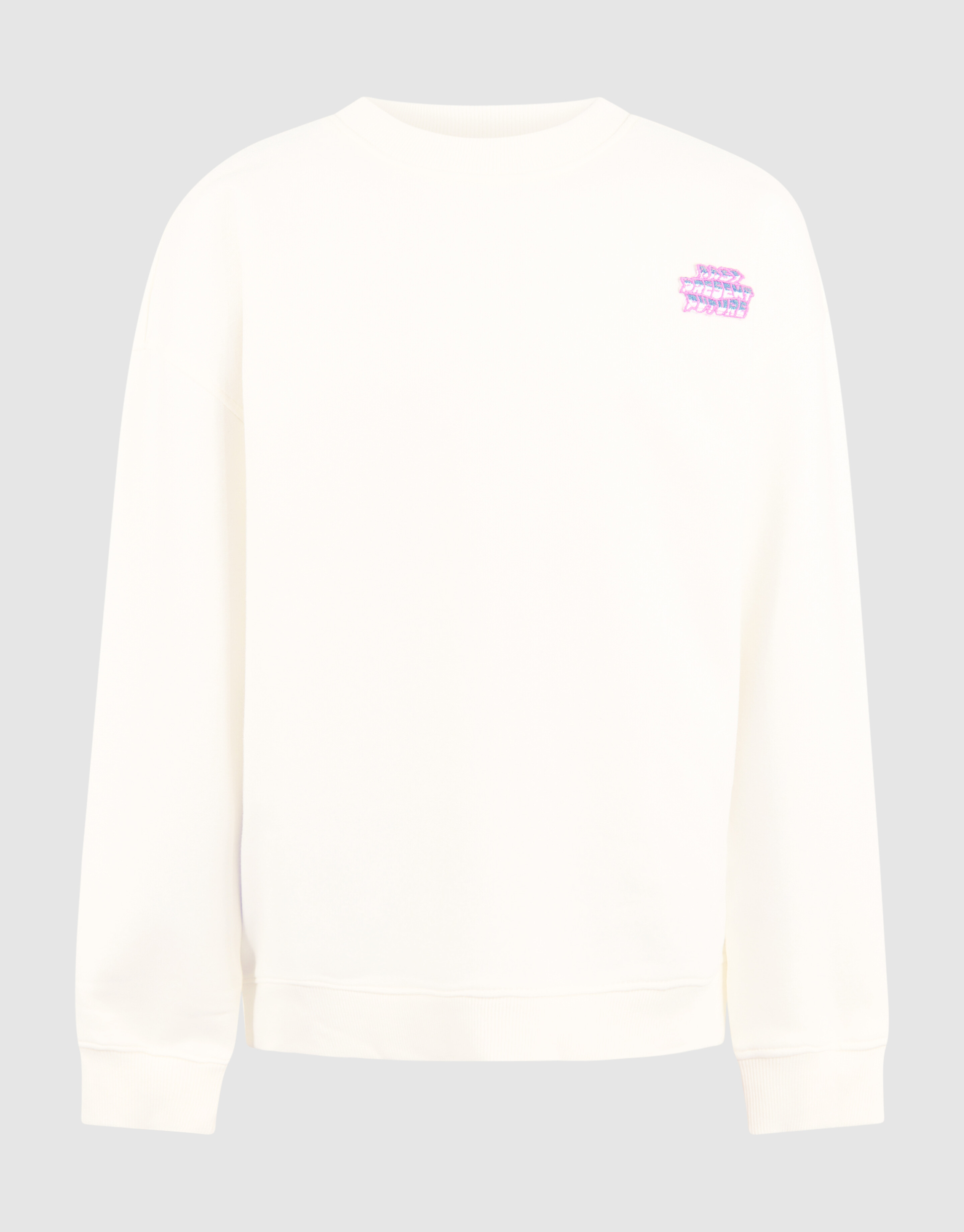 Tekstprint Sweater Gebroken Wit SHOEBY BOYS