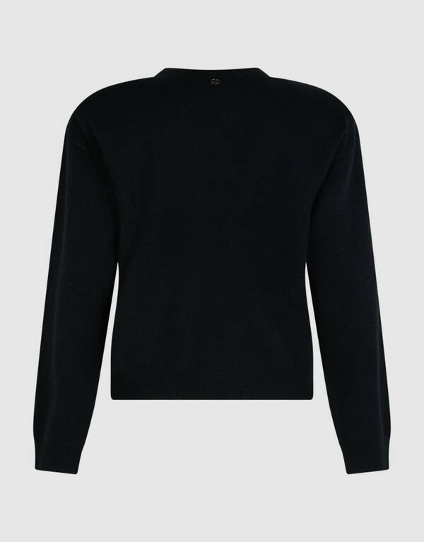 Zachte Gebreide Trui Zwart By Lonneke SHOEBY WOMEN