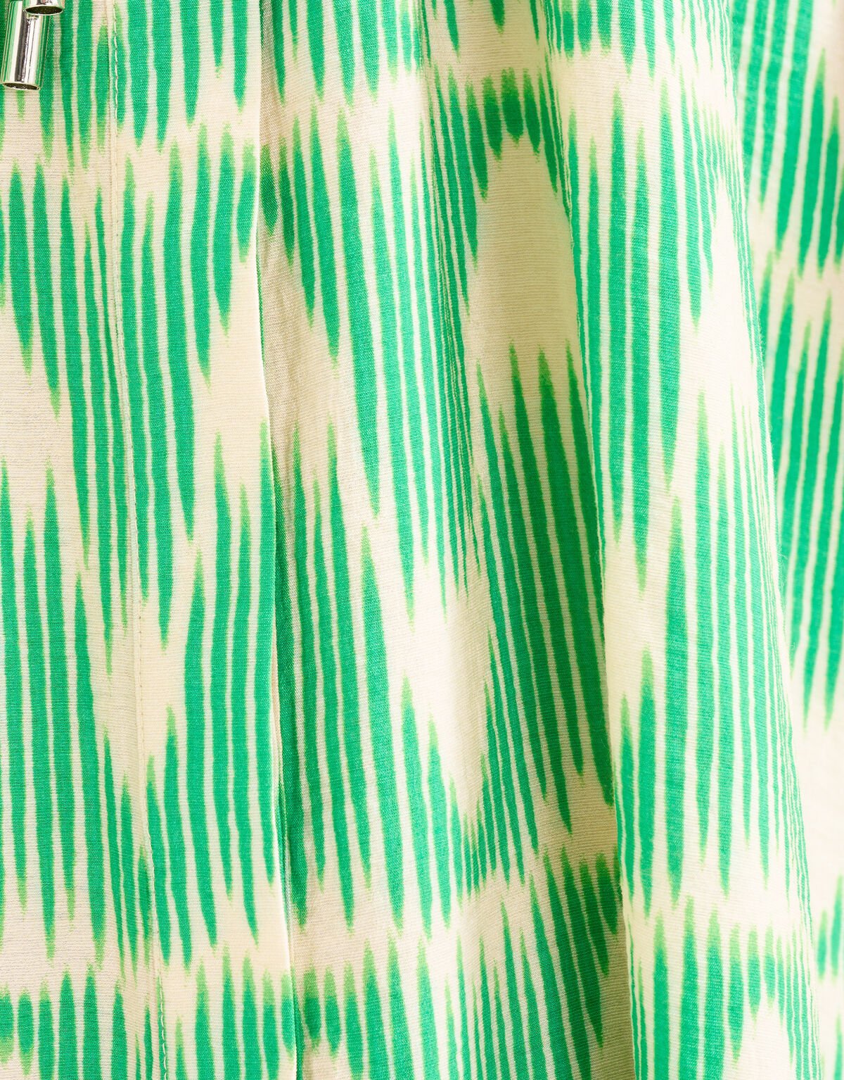 Grafische Print Jurk Groen SHOEBY WOMEN