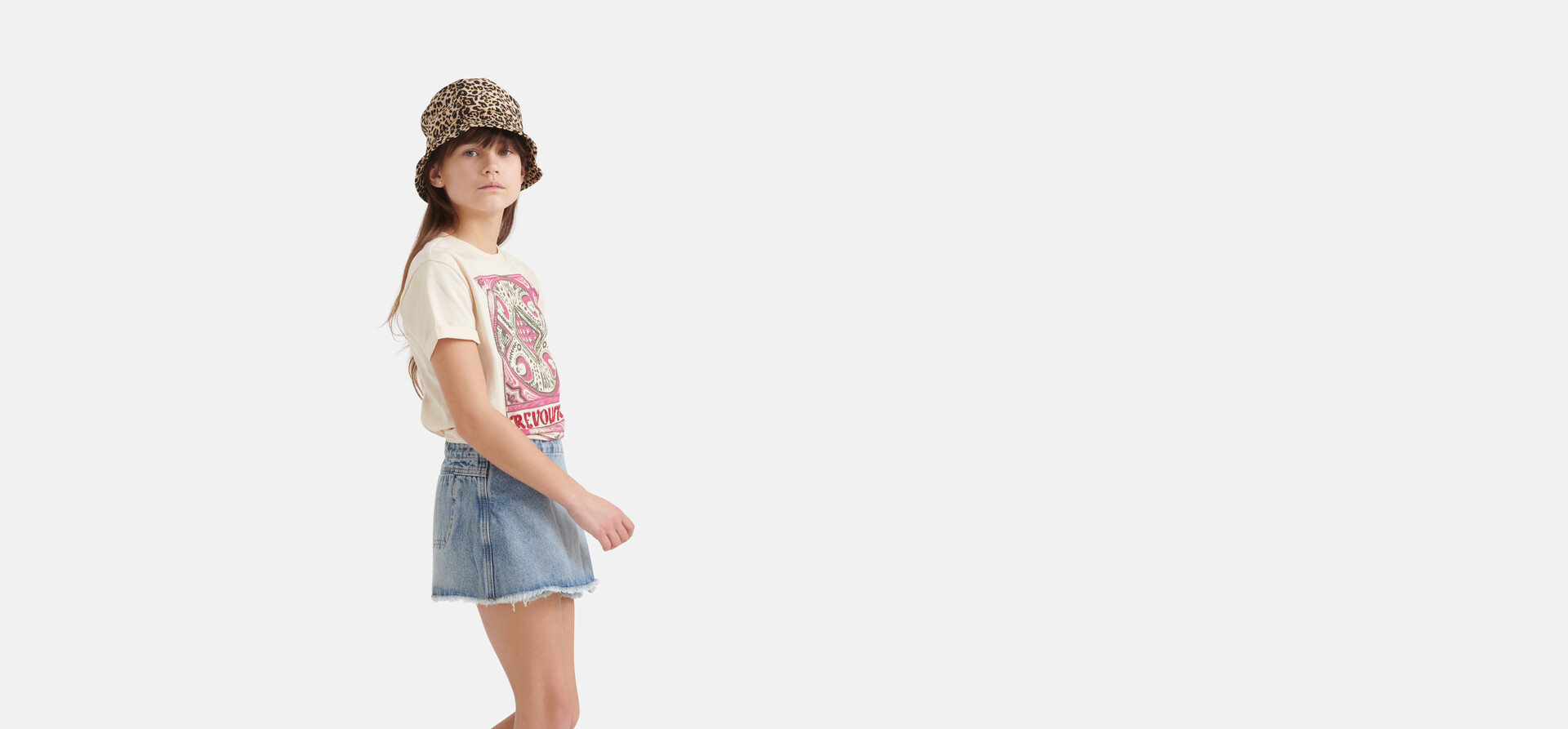 Print T-shirt Offwhite SHOEBY GIRLS