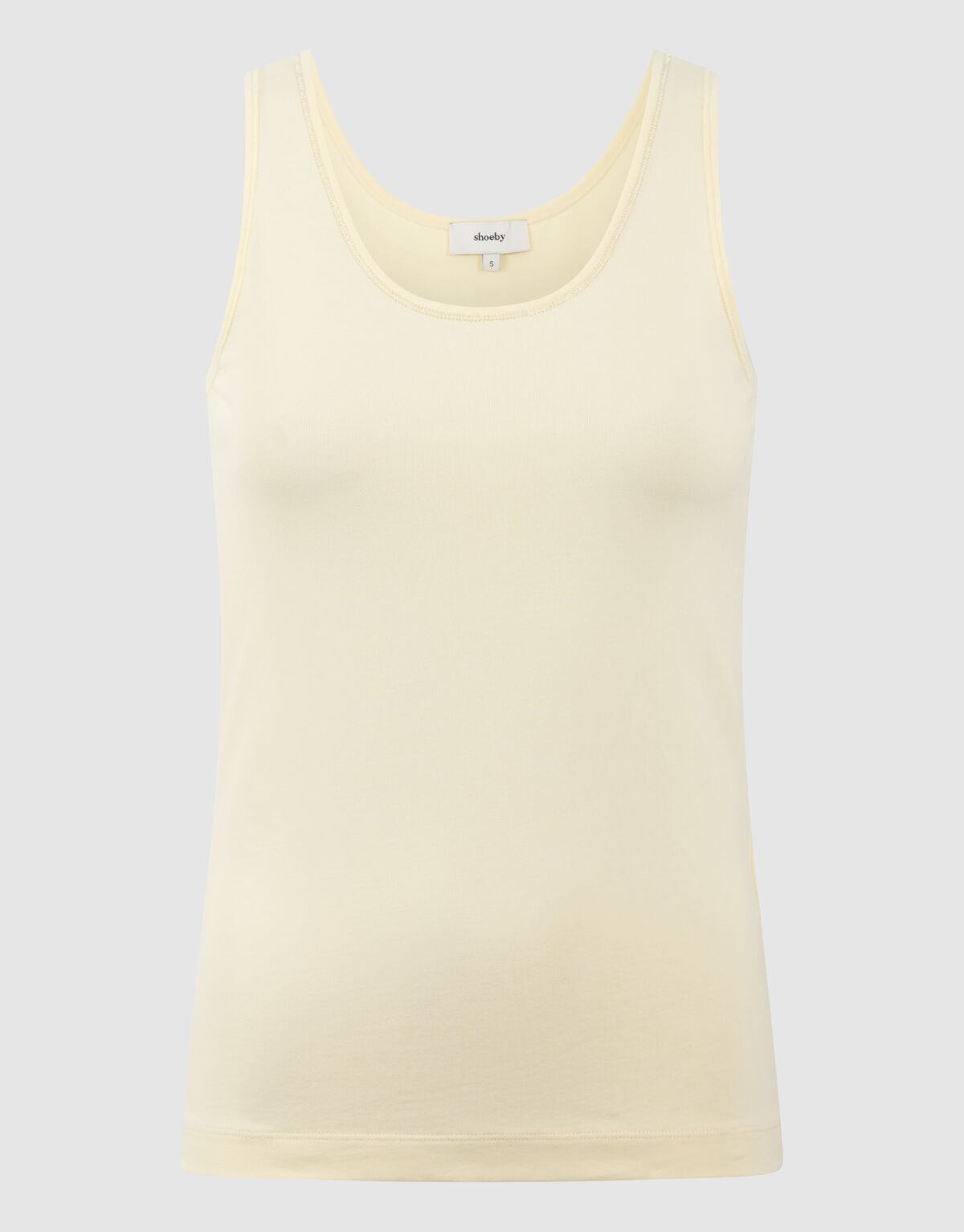 Basic Tanktop Lichtgeel SHOEBY WOMEN