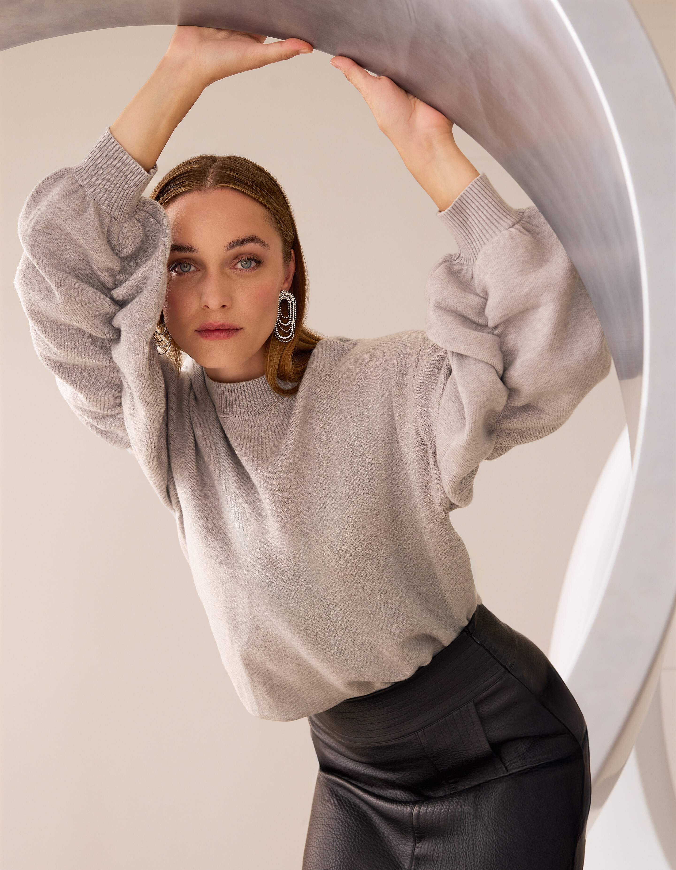 Soft Knit Trui Grijs By Mieke SHOEBY WOMEN