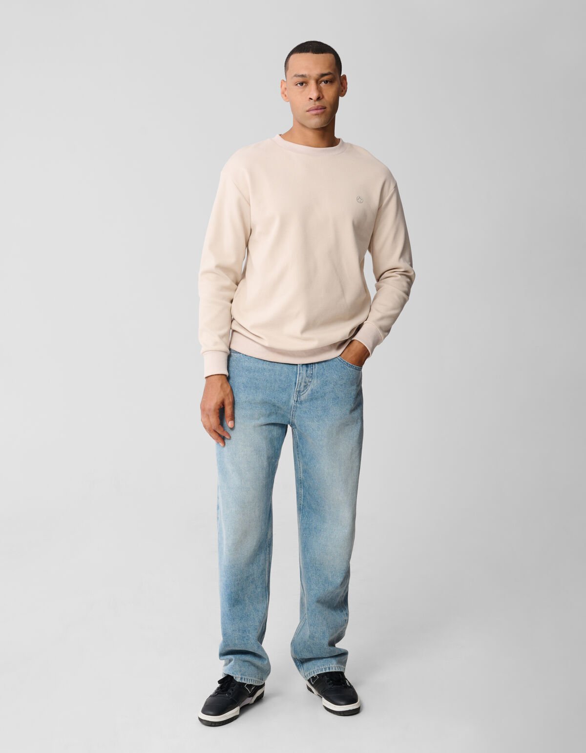 Knit Logo Sweater Zand SHOEBY MEN