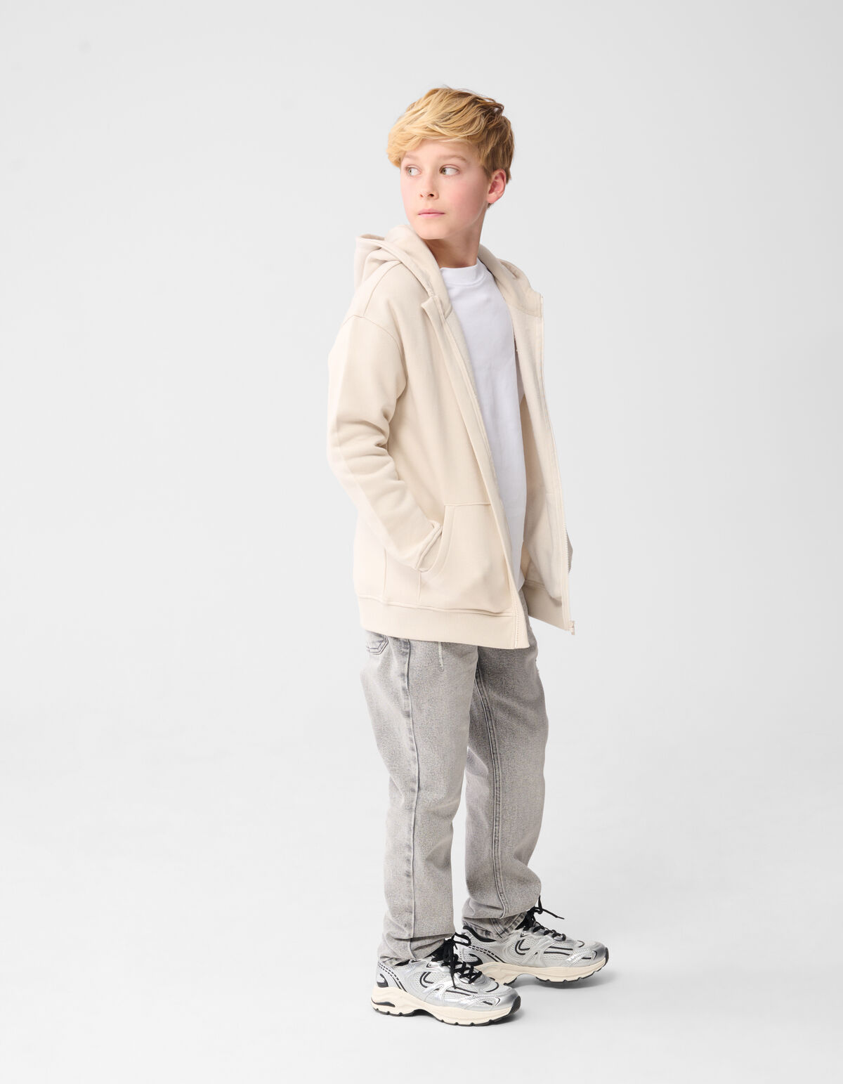 Boardclub Artwork Vest Beige SHOEBY BOYS