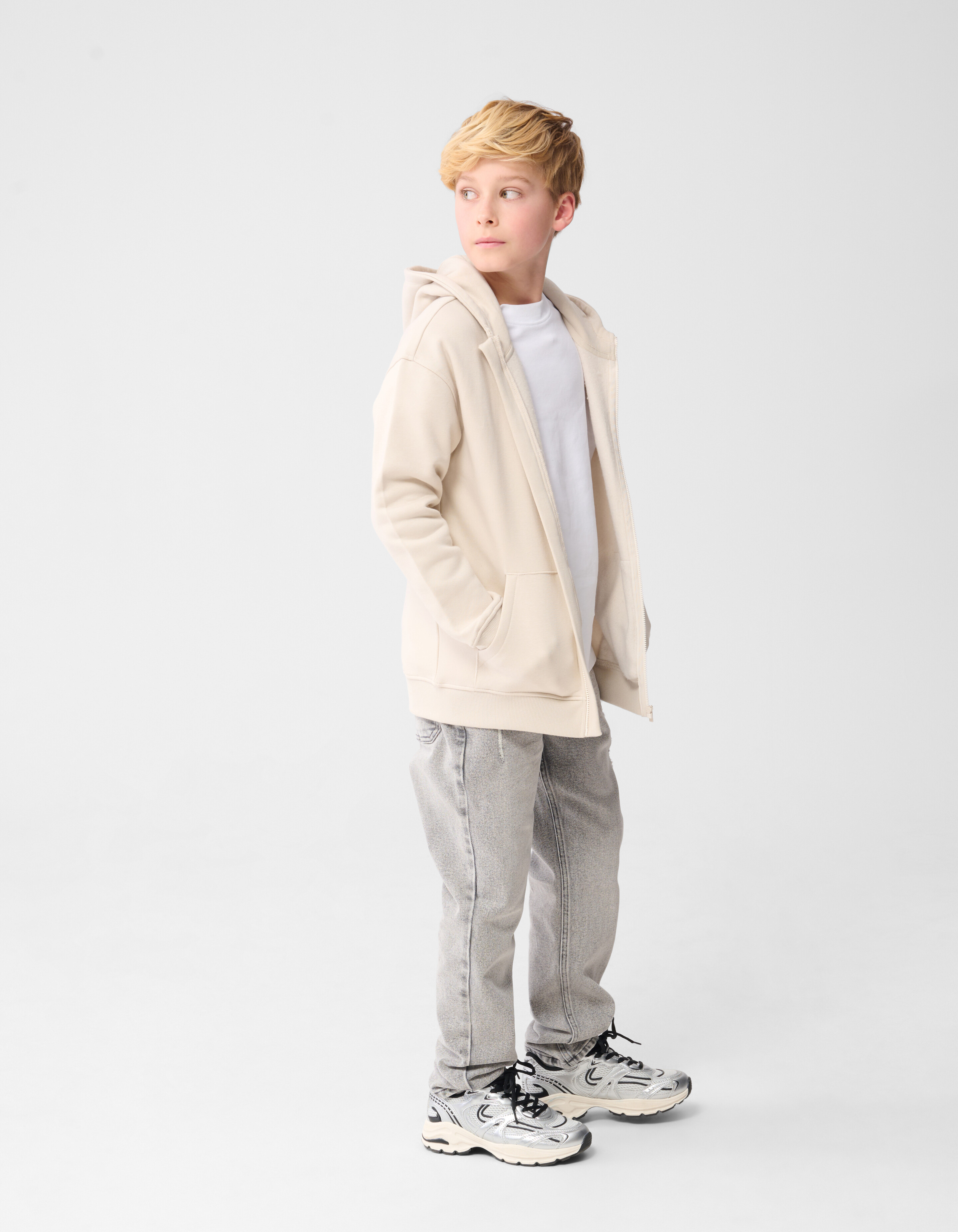 Boardclub Artwork Vest Beige SHOEBY BOYS