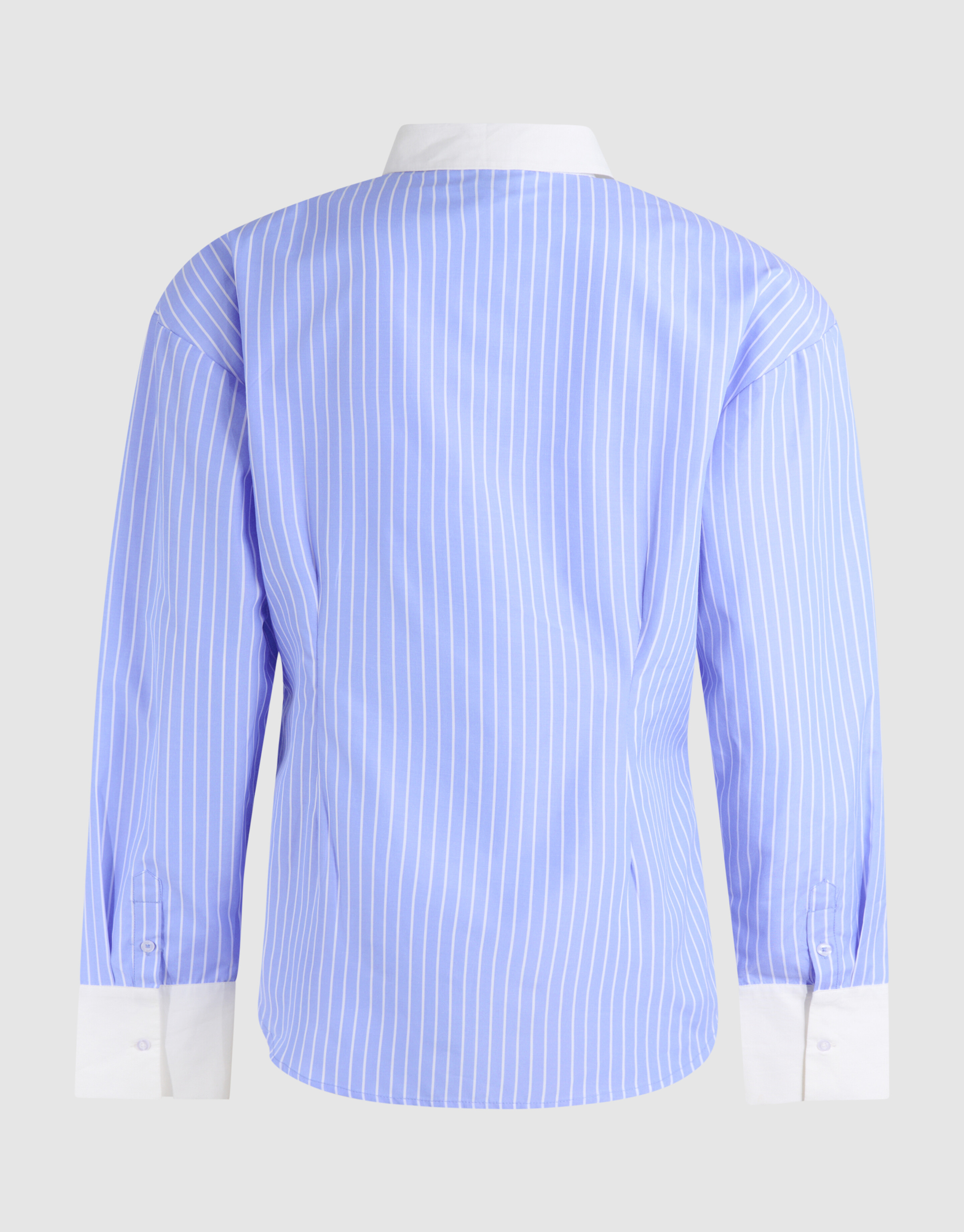 Getailleerde Striped Blouse Blauw SHOEBY WOMEN