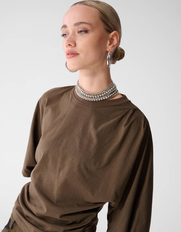 Drape Top Bruin SHOEBY WOMEN