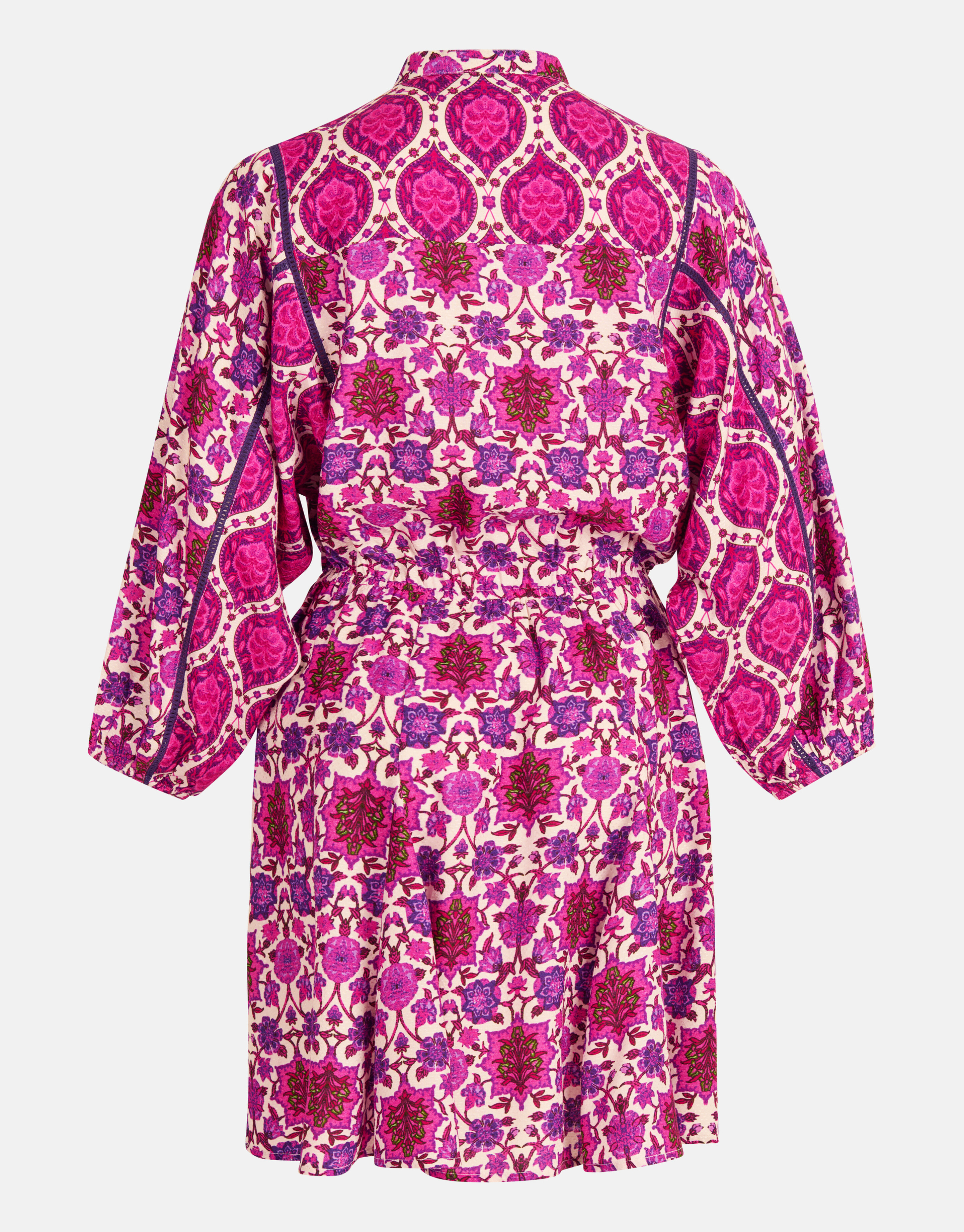 Grafische Print Jurk Paars SHOEBY WOMEN