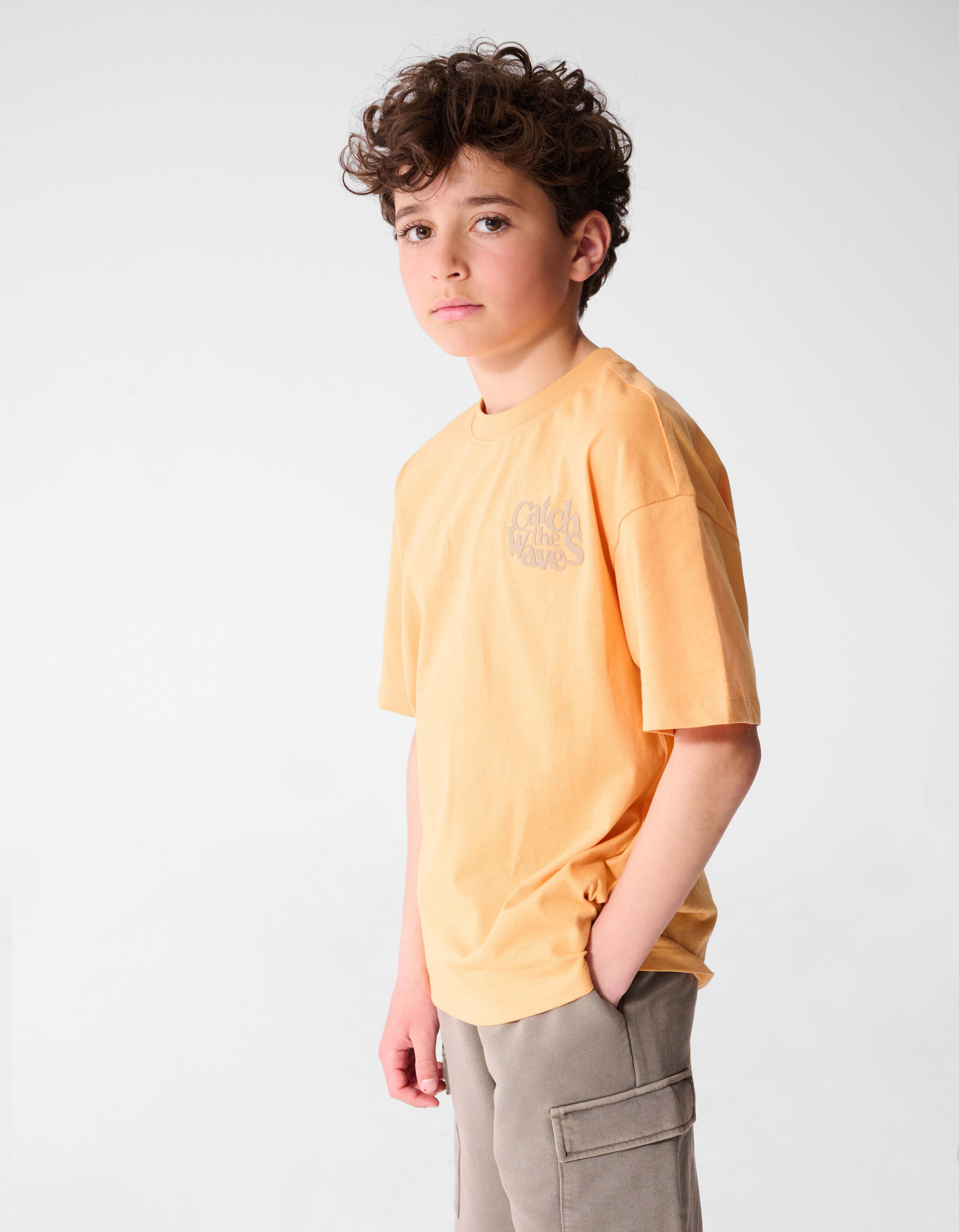 Catch Artwork T-shirt Licht SHOEBY BOYS