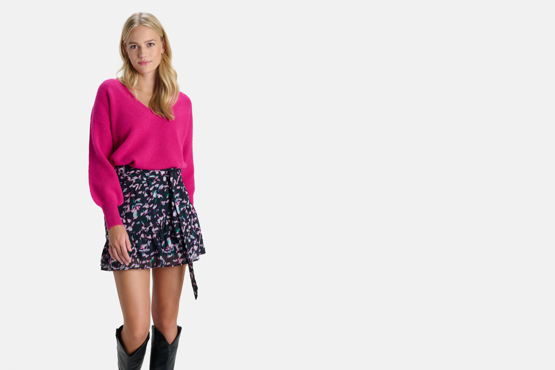Print Rok Paars SHOEBY WOMEN