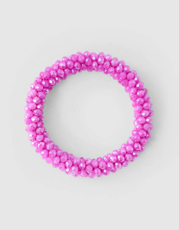 Beaded Armband Roze SHOEBY ACCESSOIRES