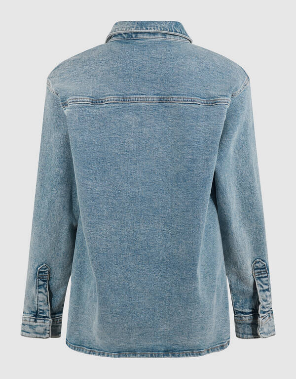 Denim Overshirt Lichtblauw Shoeby X Vingino SHOEBY BOYS