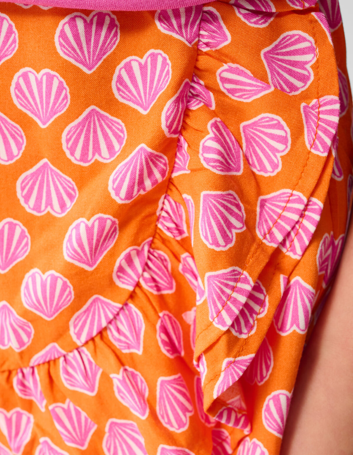 Schelpen Skort Oranje SHOEBY GIRLS