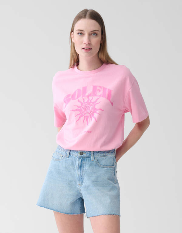 Strass Denim Short Bleached SHOEBY WOMEN